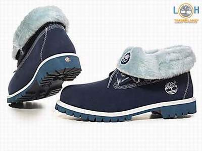 timberland bleu clair